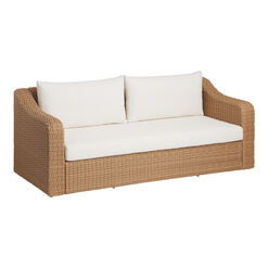 San Marcos All Weather Wicker Deep Seat Outdoor Sofa