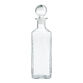 James Embossed Blown Glass Decanter