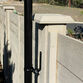 Black Steel String Light Pole Stand with Brackets image number 2