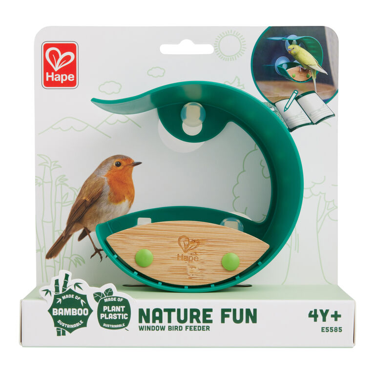 Hape Nature Fun Window Bird Feeder image number 1
