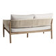 Cabrillo Acacia Wood And Rope Outdoor Loveseat image number 3