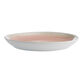 Rosa Pink And Tan Ombre Reactive Glaze Dinner Plate image number 2
