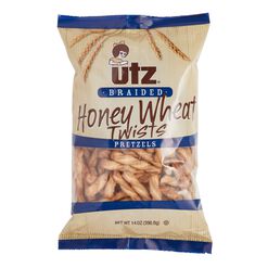 Utz Braided Honey Wheat Twists Pretzels