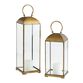 Antique Brass and Glass Cargo Lantern image number 0