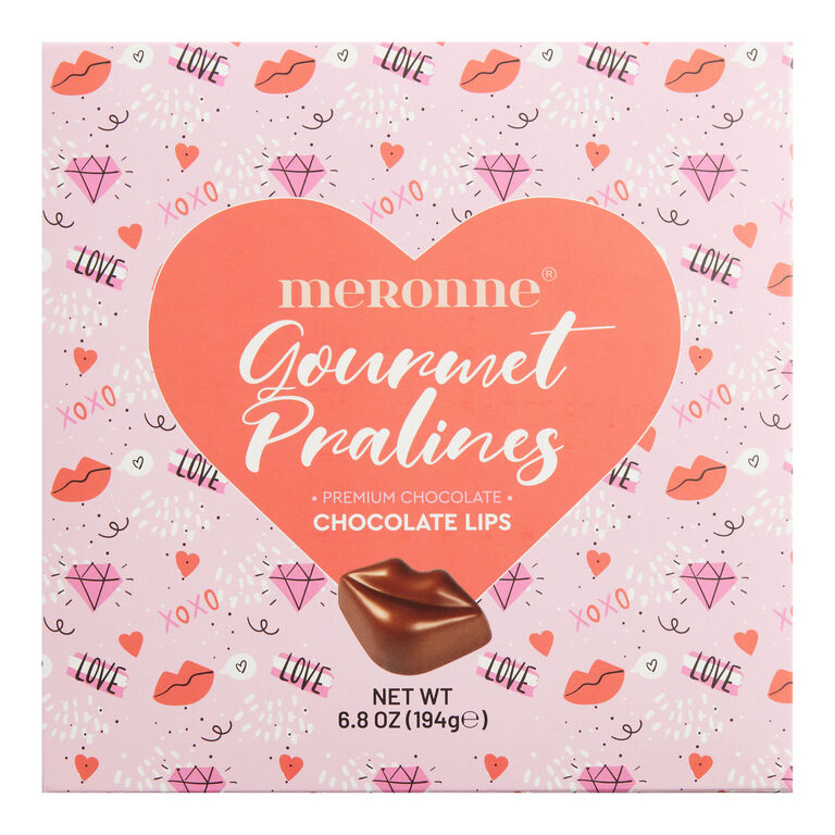 Elone Gourmet Pralines Milk Chocolate Lips Gift Box image number 1