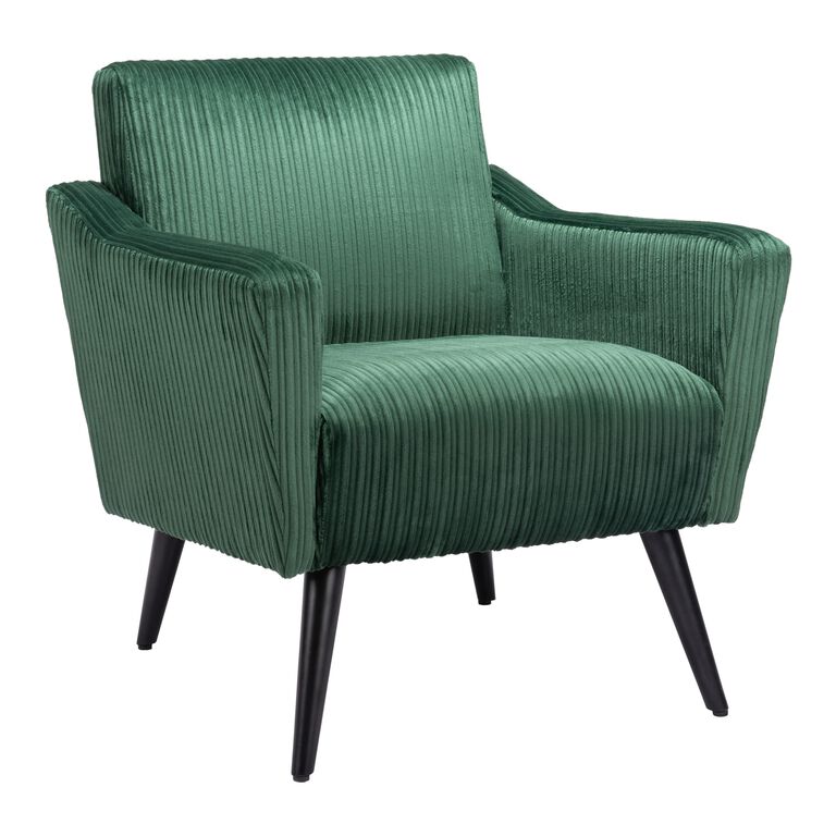 Bannister Corduroy Upholstered Chair image number 1