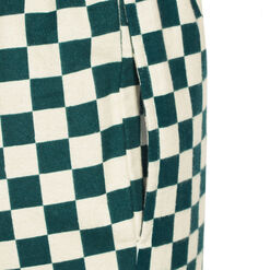 Spruce Green And Ivory Checkered Flannel Pajama Pants