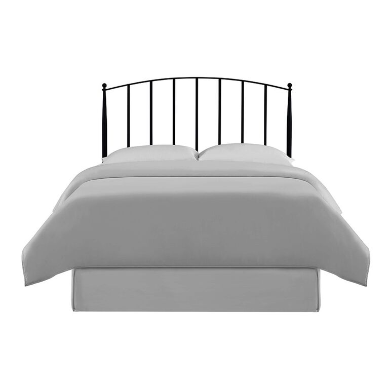 Keily Charcoal Steel Spindle Queen Headboard image number 2