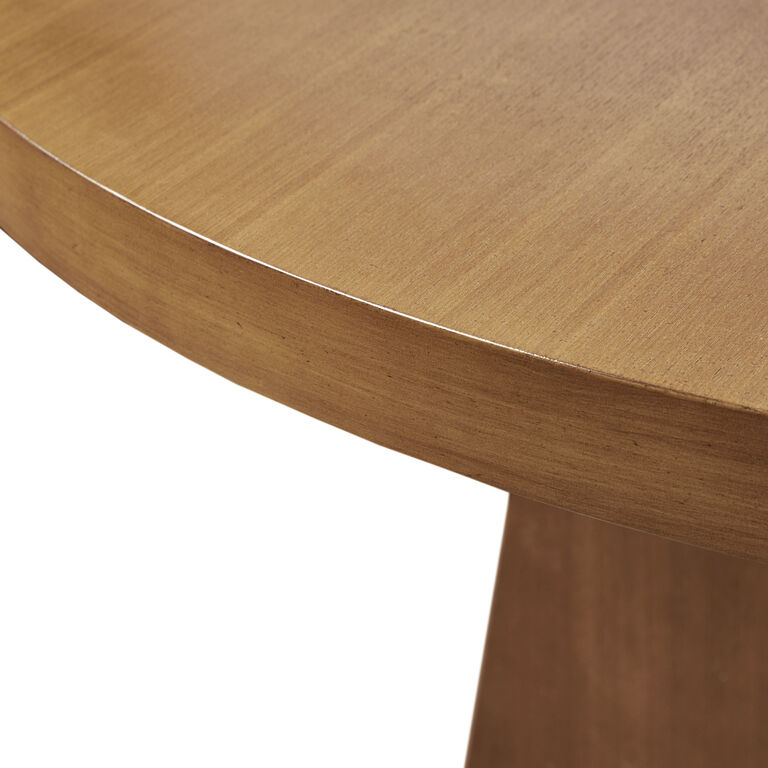 Mullen Round Wood X Base Dining Table image number 5