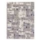 Gray And Beige Abstract Square Office Chair Mat image number 0
