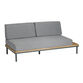 Andorra 6 Piece Modular Outdoor Sectional Set with Ottoman image number 1