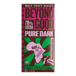 Beyond Good Madagascar Pure Dark 70% Cocoa Chocolate Bar