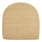 Faux Raffia Gusseted Outdoor Chair Cushion image number 0