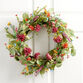 Mixed Faux Wildflower Wreath image number 0
