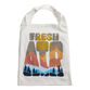 Fresh Air Mountain Range Canvas Tote Bag image number 0