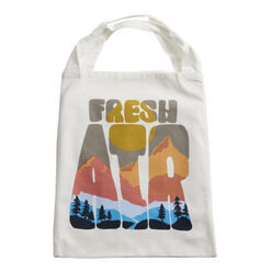 Fresh Air Mountain Range Canvas Tote Bag