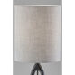 Welsey Contoured Rubber Wood Table Lamp image number 3