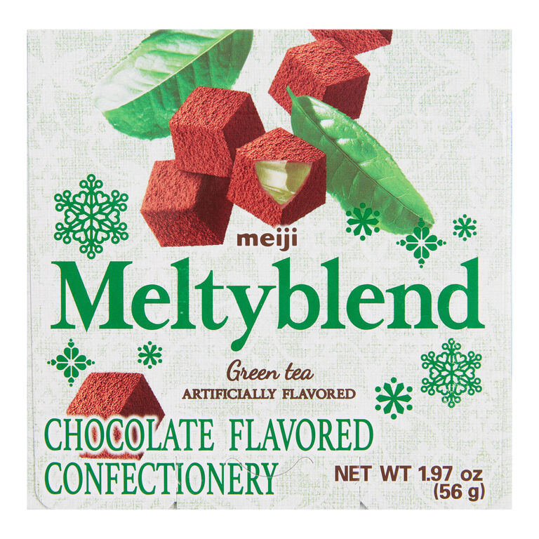 Meiji Meltyblend Green Tea and Chocolate Confectionery image number 1