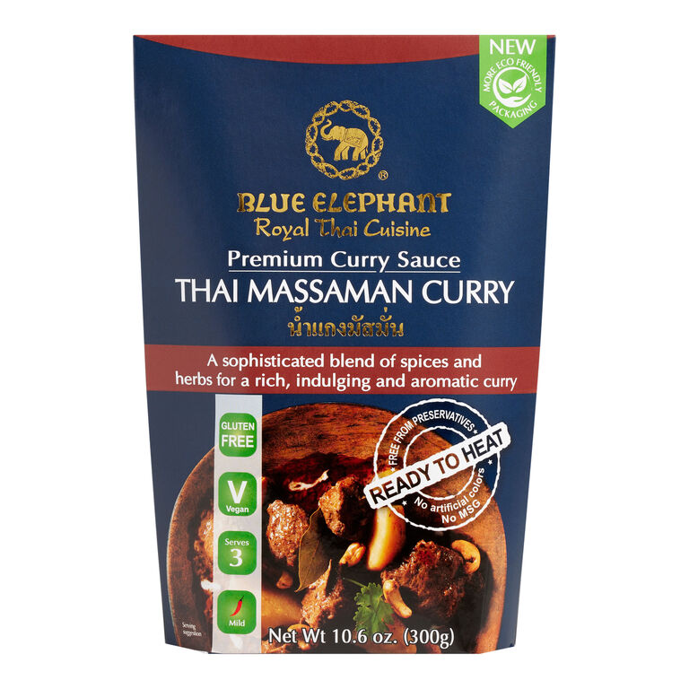 Blue Elephant Thai Massaman Curry Sauce image number 1