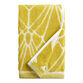 Gable Chartreuse Green Sculpted Leaf Hand Towel image number 0