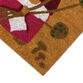 Red and Brown Welcome Gnome Coir Doormat image number 3