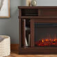 Rime Wood Electric Fireplace Media Stand image number 2