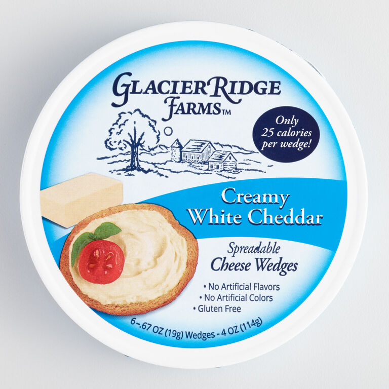 Glacier Ridge Farms White Cheddar Cheese Wedges image number 1
