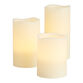 Flameless LED Pillar Candle With Remote 3 Pack image number 0