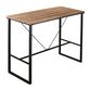 Napa Metal and Acacia Outdoor Pub Dining Table image number 0