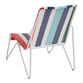 Soledad Multicolor All Weather Wicker Outdoor Lounge Chair image number 3