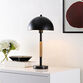 Abbey Metal Dome And Marble Base Table Lamp image number 1
