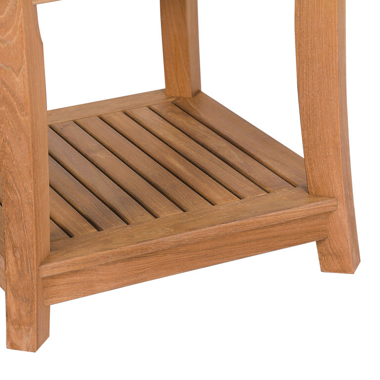 Vero Teak Wood 3 Piece Outdoor Furniture Set image number 4