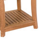 Vero Teak Wood 3 Piece Outdoor Furniture Set image number 3