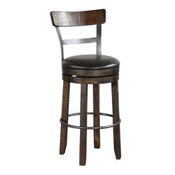 Hawes Mahogany And Metal Pub Dining Collection