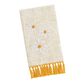 Mustard And White Daisy Speckled Terry Hand Towel image number 0