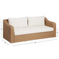 San Marcos All Weather Wicker Deep Seat Outdoor Sofa image number 5