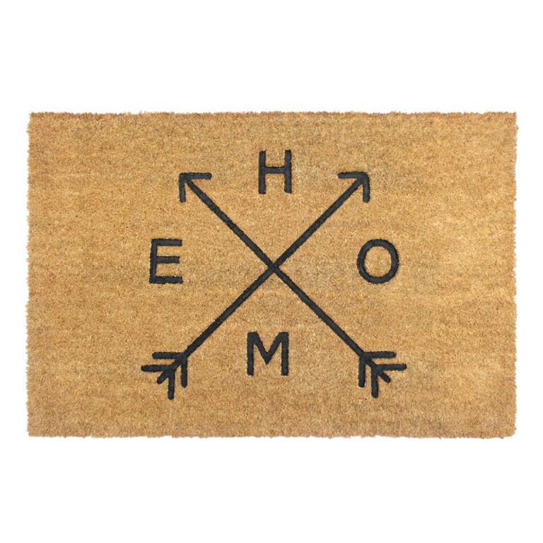 Home Arrows Coir Doormat image number 1