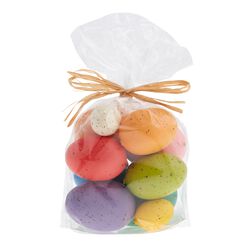 Bright Rainbow Easter Eggs in Bag 12 Pack