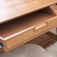 Malay Natural Rattan Cane and Wood Desk with Drawers image number 6