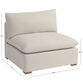 Weston Sand Pillow Top Modular Sectional Armless Chair image number 5