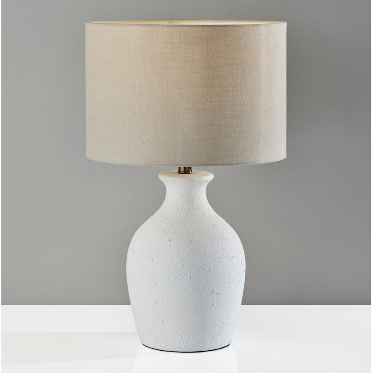 Bazely Textured Ceramic Jug Table Lamp image number 3