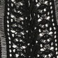 Cheri Black Crochet Coverup image number 1