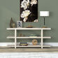 Elia Off White Console Table With Shelves image number 1