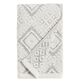 Zena Ivory And Black Diamond Honeycomb Hand Towel image number 0