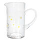 Daisy Inlay Glass Pitcher image number 0