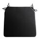 Black Bistro Chair Cushion image number 0