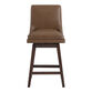 Henslowe Faux Leather Upholstered Swivel Counter Stool image number 1