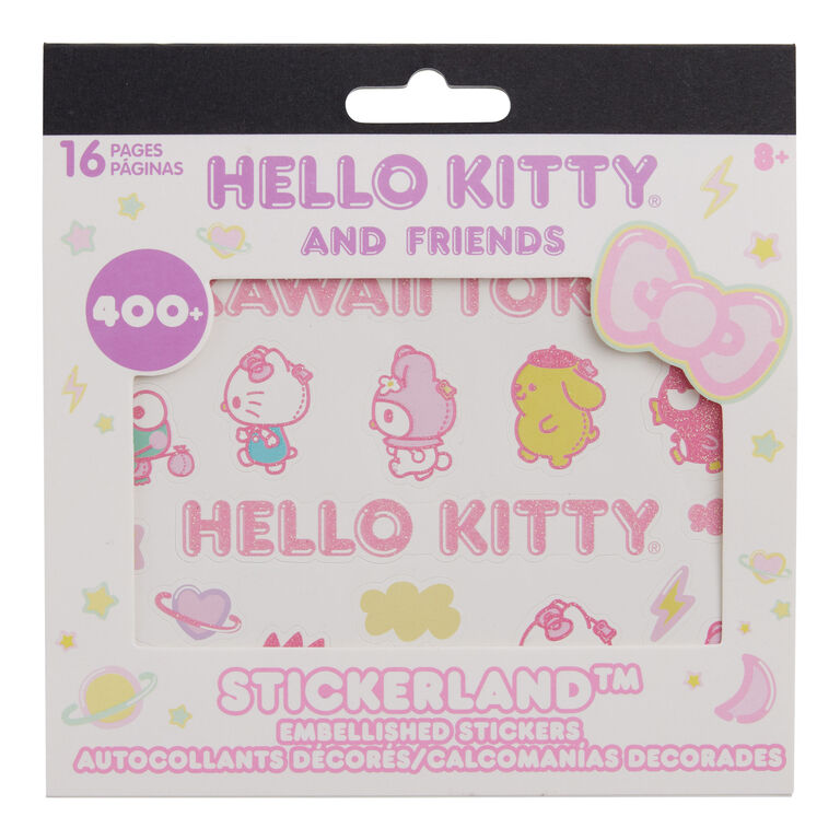 Hello Kitty And Friends Stickerland Embellished Stickers image number 1