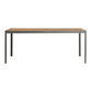 Palma Sur Eucalyptus Wood and Metal Outdoor Dining Table image number 2