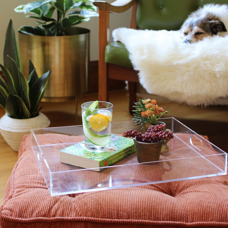 Clear Acrylic Serving Tray image number 5